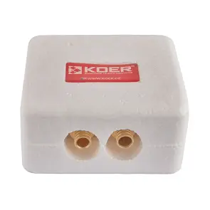 Трійник в од.площ. Koer KA.TU-20 - 20(2.8mm)x20(2.8mm)x20(2.8mm) (теплоізол.кожух) (KR5867) №3