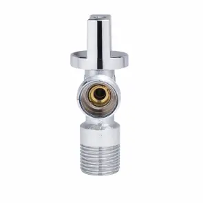Кран кульовий для підключення сантехприладів Sanlux ST-80 - 1/2"x1/2" (SL2930) №3