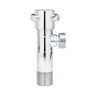Кран шаровой для подключения сантехприборов Sanlux ST-301 - 1/2"x1/2" (SL2926) №2