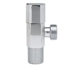 Кран шаровой для подключения сантехприборов Sanlux ST-501 - 1/2"x1/2" (SL2928) №2