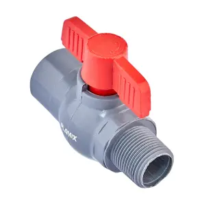 Кран шаровой Plamix PVM-3/4" FM PVC (PM0620) №2