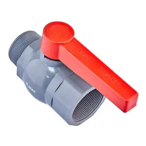 Кран шаровой Plamix PVM-2" FM PVC (PM0624) №1