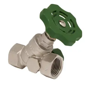 Вентиль косий Koer KR.285-15 запірно-регулювальний (KR5889) №1