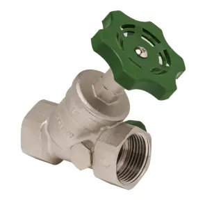 Вентиль косий Koer KR.285-25 запірно-регулювальний (KR5891) №1