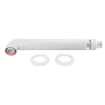 Комплект коаксіального димоходу KOER KCH.02 Premium для котла 1000 мм, 60/100 (KR5660)