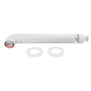 Комплект коаксиального дымохода KOER KCH.02 Premium для котла 1000 мм, 60/100 (KR5660) №1