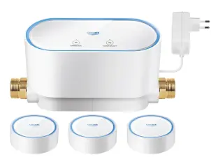 Інтелектуальний контролер води з 3-ма датчиками Grohe Sense Guard (22502LN1) №1