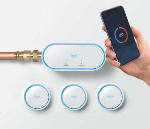 Інтелектуальний контролер води з 3-ма датчиками Grohe Sense Guard (22502LN1) №3