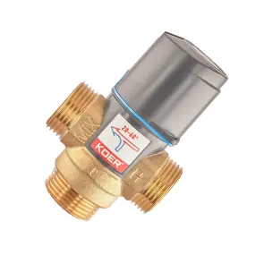 Клапан смесительный термостатический Koer KR.1268 - 1'' 20*C-60*C (KR5845) №4