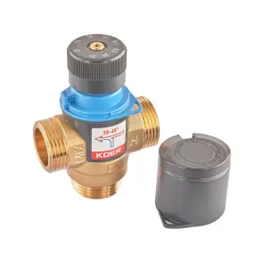 Клапан смесительный термостатический Koer KR.1268 - 1'' 20*C-60*C (KR5845) №7