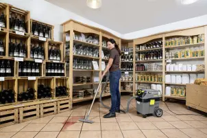 Професійний пилосос для вологого і сухого прибирання NT 30/1 Ap Karcher №5