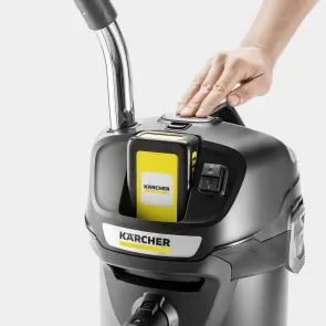 Акумуляторний пилосос для збирання золи і попелу AD 2 Battery Karcher №4