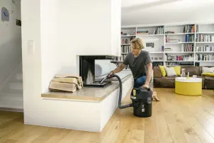 Акумуляторний пилосос для збирання золи і попелу AD 2 Battery Karcher №6