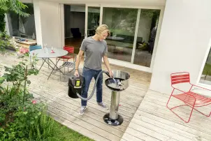 Акумуляторний пилосос для збирання золи і попелу AD 2 Battery Karcher №8