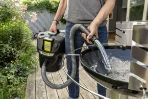Акумуляторний пилосос для збирання золи і попелу AD 2 Battery Karcher №9