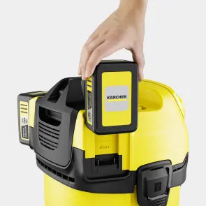 Акумуляторний господарський пилосос WD 4-18 Dual Karcher №3