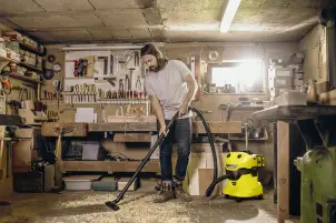 Акумуляторний господарський пилосос WD 4-18 Dual Karcher №10