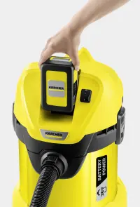Акумуляторний господарський пилосос WD 3 Battery Karcher №5