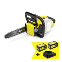 Акумуляторна ланцюгова пила CNS 18-30 Battery + Швидкозарядний комплект + Акумулятор Karcher