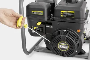 Мотопомпа для брудної води WWP 45 Karcher №2