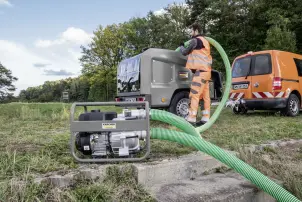 Мотопомпа для брудної води WWP 45 Karcher №5
