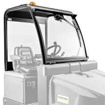 Кабіна з вітровим склом і склоочисником Karcher купити