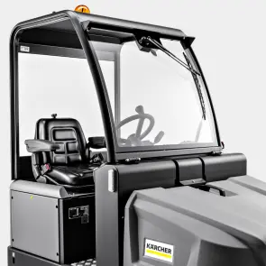 Кабіна з вітровим склом і склоочисником Karcher №2