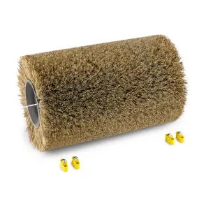 М'яка циліндрична щітка (з натуральною щетиною) для KM 125/130 R Karcher №1