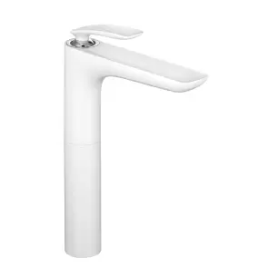 Змішувач Balance д/умивальника h 273 mm, білий №1