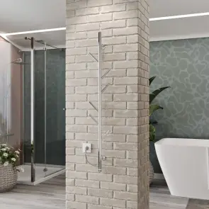 Сушарка для рушників KOSSER Стійка 1200х30 ELR регулятор крутилка №4