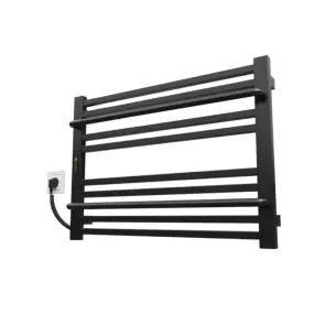Полотенцесушитель KOSSER Мира 500х700/10 EL тайм. черный №1