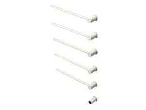 Полотенцесушитель KOSSER Вертекс 810х520/5 ELR тайм.белый №4