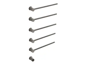 Рушникосушарка KOSSER Вертекс 810х520/5 ELR тайм.сірий №2