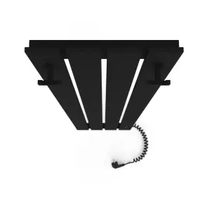 Электрическое полотенцесушитель Laris Зебра Бостон ЧФ(Ч)4 1500 Е (подкл. справа) №4