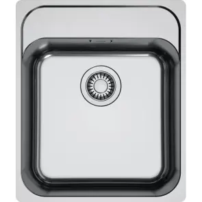 Комплект - мийка SRX 210-40 TL нерж. сталь, 127.0703.298 і подрібнювач харч. відходів SLIM 50, 134.0715.098, вкл. Сифон №5
