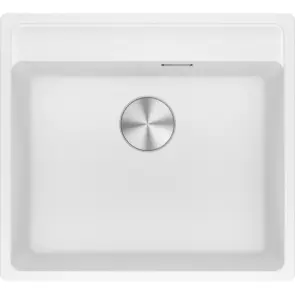 Комплект - мийка MRG 610-52 TL фраграніт, білий, 114.0668.820 і подрібнювач харч. відходів SLIM 50, 134.0715.098, вкл. Сифон №3