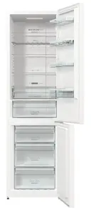 Холодильник с нижн. мороз. камерой Gorenje NRK6202AW4, 200х60х60см, 2 двери, 235(96)л, А++, Total NF, Зона св-ти, Снаруж. Диспл №5