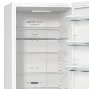 Холодильник с нижн. мороз. камерой Gorenje NRK6202AW4, 200х60х60см, 2 двери, 235(96)л, А++, Total NF, Зона св-ти, Снаруж. Диспл №9