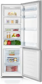 Холодильник Gorenje з нижн. мороз. камерою, 180х55х56см, 2 дв., Х- 198л, М- 66л, А+, ST, сірий №3