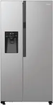 Холодильник SBS Gorenje, 179х70х92см, 2 двери, 376(190)л, А++, NF+, Инв., Зона св-ти, диспенсер, генератор льда, Снаруж. Диспл, нерж купить