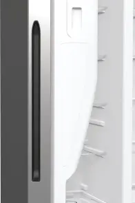 Холодильник SBS Gorenje, 179х70х92см, 2 двері, 376(190)л, А++, NF+, Інв., Зона св-ті, диспенсер, генератор льоду, Зовн. Диспл, нерж №9