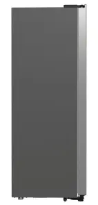 Холодильник SBS Gorenje, 179х70х92см, 2 двері, 376(190)л, А++, NF+, Інв., Зона св-ті, диспенсер, генератор льоду, Зовн. Диспл, нерж №11