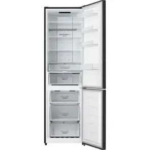 Холодильник з нижн. мороз. камерою Gorenje, 200х60х60см, 2 двері, 238(98)л, А+, NF+, Зона св-ті, Зовн. Дисп, чорний №4