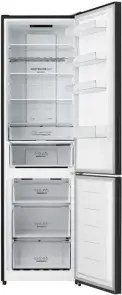 Холодильник з нижн. мороз. камерою Gorenje, 200х60х60см, 2 двері, 238(98)л, А+, NF+, Зона св-ті, Зовн. Дисп, чорний №5