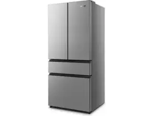 Холодильник SBS Gorenje, франц.дверцята, 182x80x71см, 2 дв., Х- 302л, М- 178л, А+, NF+,  Інвертор, Дисплей, Сірий №1