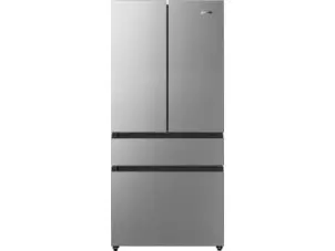 Холодильник SBS Gorenje, франц.дверцята, 182x80x71см, 2 дв., Х- 302л, М- 178л, А+, NF+,  Інвертор, Дисплей, Сірий №2