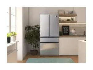 Холодильник SBS Gorenje, франц.дверцята, 182x80x71см, 2 дв., Х- 302л, М- 178л, А+, NF+,  Інвертор, Дисплей, Сірий №3