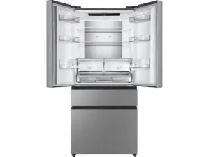 Холодильник SBS Gorenje, франц.дверцята, 182x80x71см, 2 дв., Х- 302л, М- 178л, А+, NF+,  Інвертор, Дисплей, Сірий №4