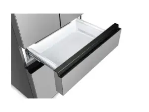 Холодильник SBS Gorenje, франц.дверцята, 182x80x71см, 2 дв., Х- 302л, М- 178л, А+, NF+,  Інвертор, Дисплей, Сірий №5