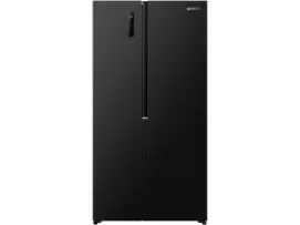 Холодильник SBS Gorenje, 179х62х92см, 2 двери, 345(186)л, А+, NF+, Инв., Зона св-ти, Снаруж. Диспл, черный купить в Украине